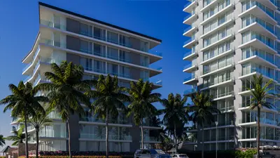 SEASCAPE Vista Cerca Edificios Entrada 